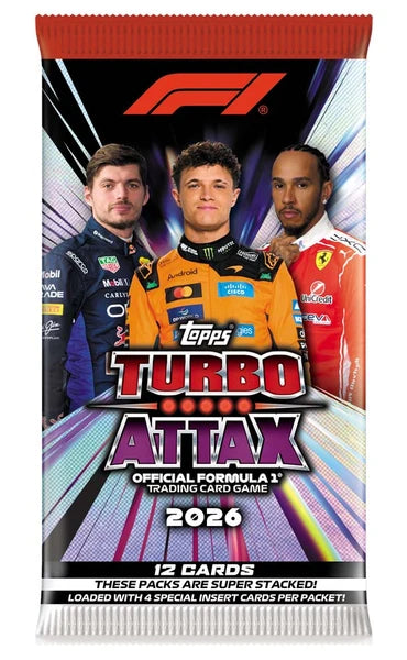 Topps F1 Turbo Attax 2026 Booster Pack