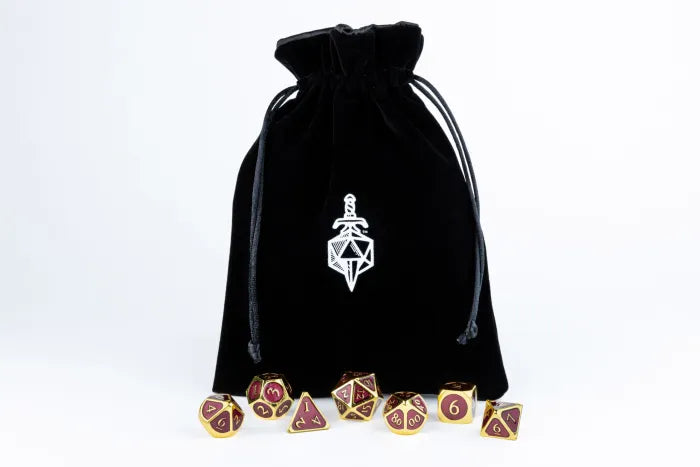 MDG "FanRoll" - Large Velvet Dice Bag