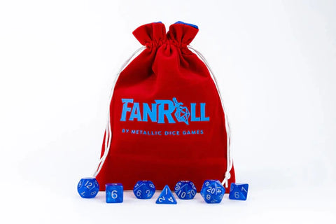 MDG "FanRoll" - Large Velvet Dice Bag