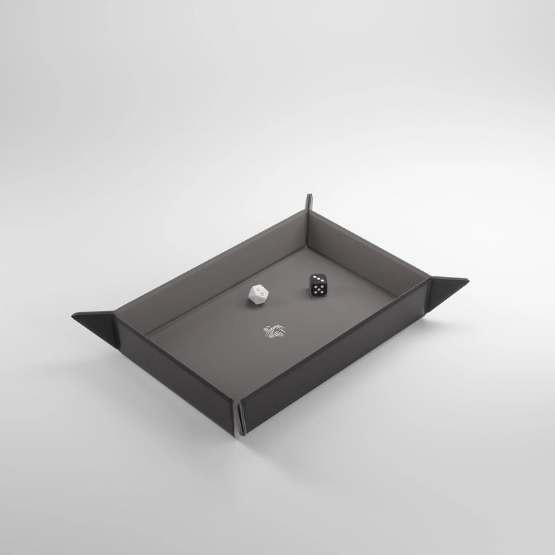 Gamegenic Magnetic Dice Tray Square - Black/Grey