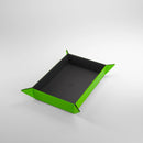 Gamegenic Magnetic Dice Tray Square - Black/Green
