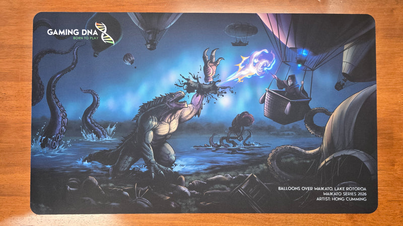 Gaming DNA Playmat: Waikato Series 2026 - Balloons over Waikato, Lake Rotoroa
