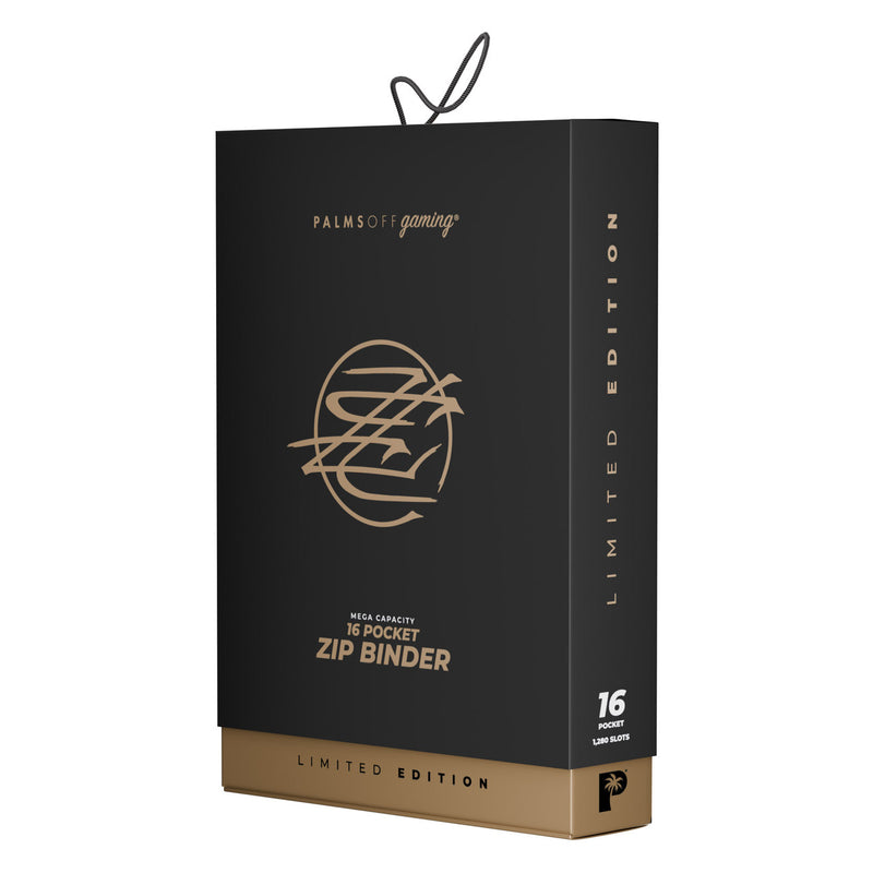 Palms Off Limited Edition Mega Capacity 16 Pocket Zip Binder
