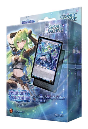 .asphodel/paradise Starter Deck Display - Lorraine, Arclight Saber *PREORDER for 21 AUGUST*