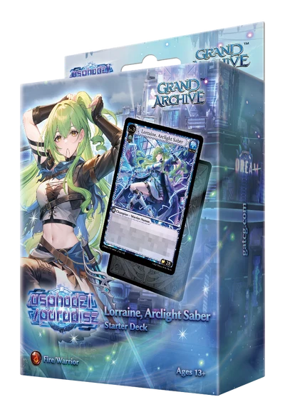 .asphodel/paradise Starter Deck Display - Lorraine, Arclight Saber