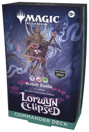 Lorwyn Eclipsed - Commander Deck (Blight Curse) *PreOrder for 16 January* (Max. 1 per person)