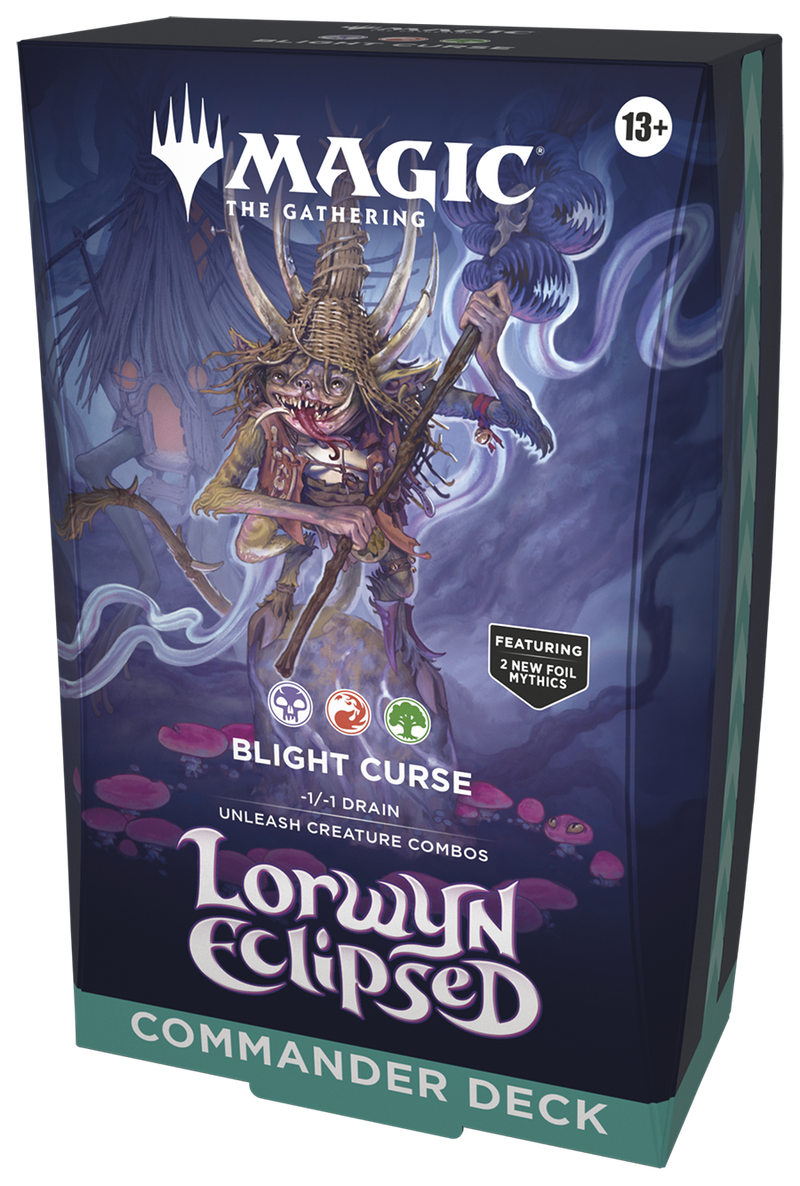 Lorwyn Eclipsed - Commander Deck (Blight Curse) *PreOrder for 16 January* (Max. 1 per person)