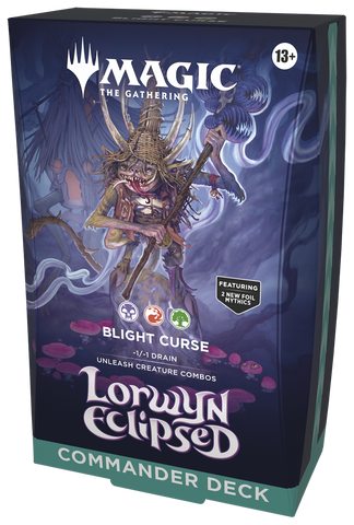 Lorwyn Eclipsed - Commander Deck (Blight Curse) *PreOrder for 16 January* (Max. 1 per person)