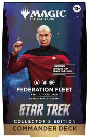 Star Trek Commander Deck - Federation Fleet (Collector's Edition) *PREORDER for 06 NOVEMBER*