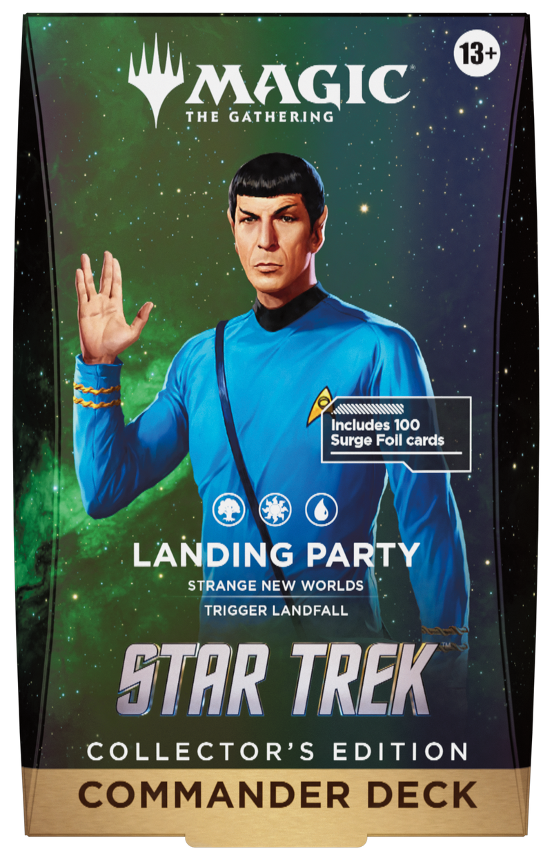 Star Trek Commander Deck - Landing Party (Collector's Edition) *PREORDER for 06 NOVEMBER*