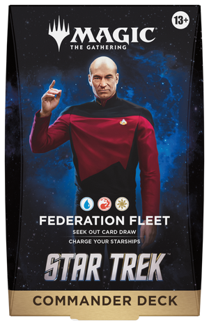 Star Trek Commander Deck - Federation Fleet *PREORDER for 06 NOVEMBER*