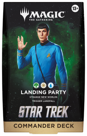 Star Trek Commander Deck - Landing Party *PREORDER for 06 NOVEMBER*