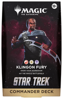 Star Trek Commander Deck - Klingon Fury *PREORDER for 06 NOVEMBER*