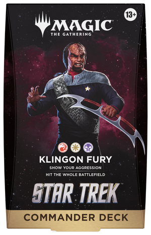 Star Trek Commander Deck - Klingon Fury *PREORDER for 06 NOVEMBER*