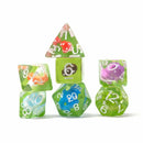 Sirius Dice - Mushroom Village 7 Piece Polyhedral Dice Set
