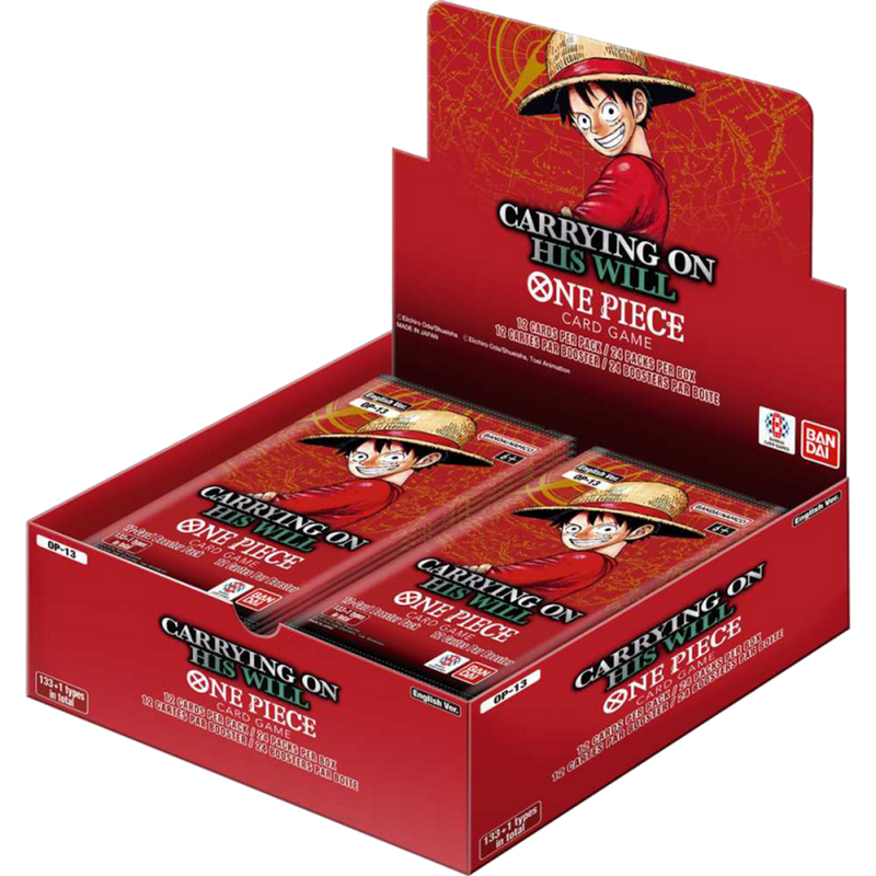 Carrying On His Will - Booster Box (OP13) *Limit 1 per person, per day*