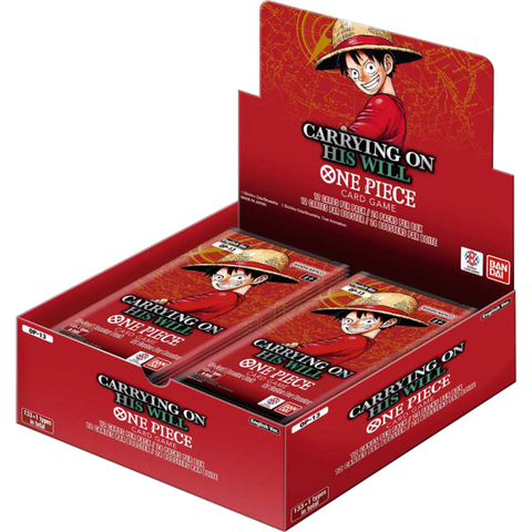 Carrying On His Will - Booster Box (OP13) *Limit 1 per person, per day*