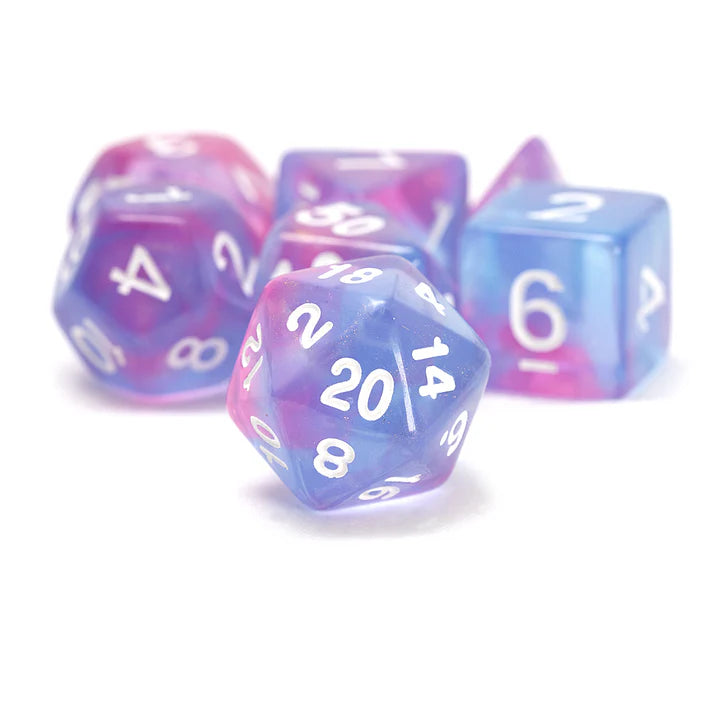 Sirius Dice Treasure Opal 8 Piece Polyhedral Dice Set