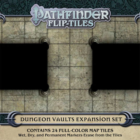 Pathfinder Accessories: Flip Tiles - Dungeon Vaults Expansion Set