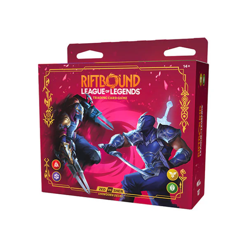 Riftbound: League of Legends TCG - Vendetta - Showdown Deck: Zed vs Shen (Max. 1 per person) *PREORDER for 31 JULY*