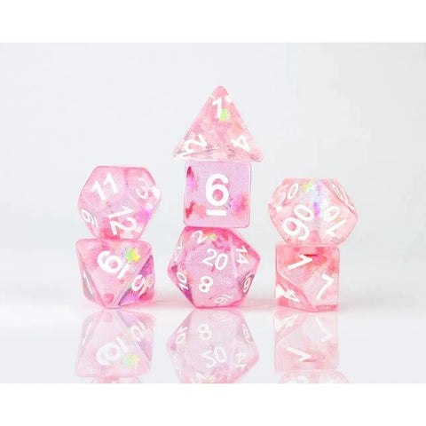 Sirius Dice Celestial - Autumn Dawn 8 Piece Polyhedral Dice Set