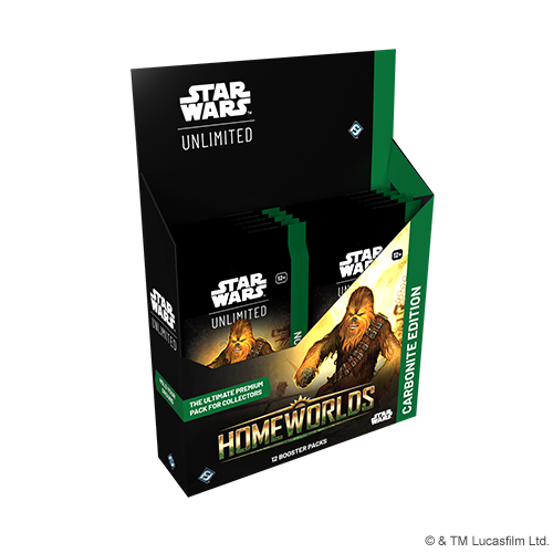 Homeworlds Carbonite Edition - Booster Display (Limit 1 per person) *PREORDER for 16 OCTOBER*