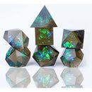 Sirius Dice Black Cloak & Dagger 7 Piece Polyhedral Dice Set