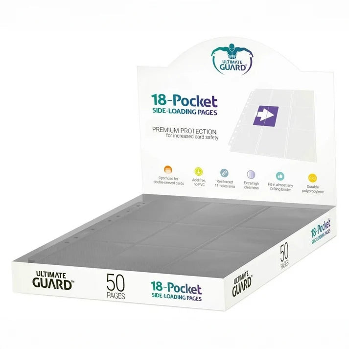Ultimate Guard Side-Loading Pages: 18-Pocket Pages