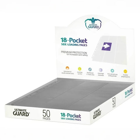 Ultimate Guard Side-Loading Pages: 18-Pocket Pages