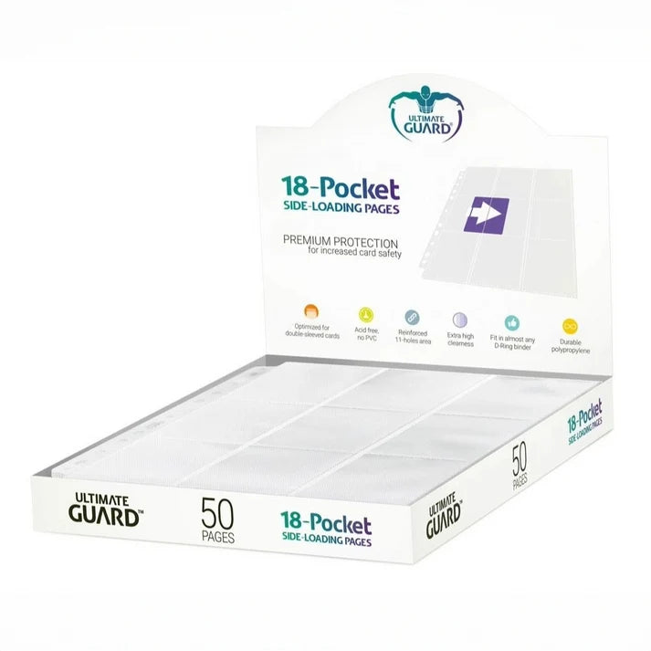 Ultimate Guard Side-Loading Pages: 18-Pocket Pages