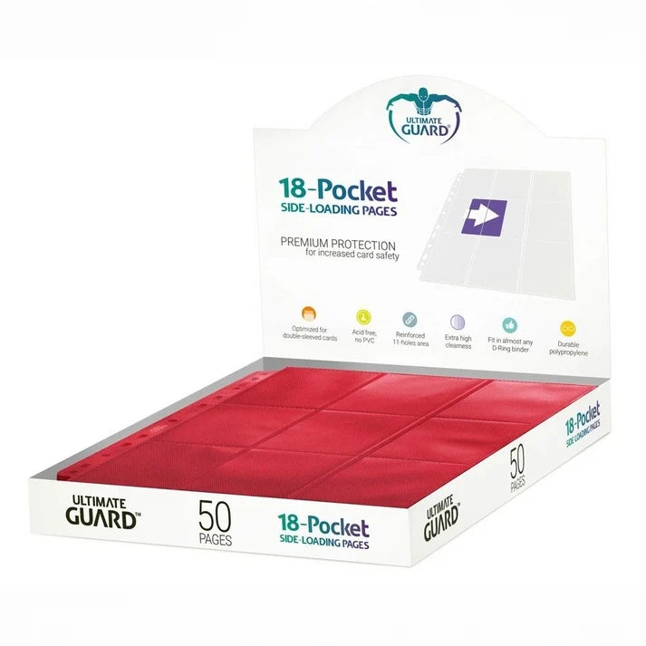 Ultimate Guard Side-Loading Pages: 18-Pocket Pages