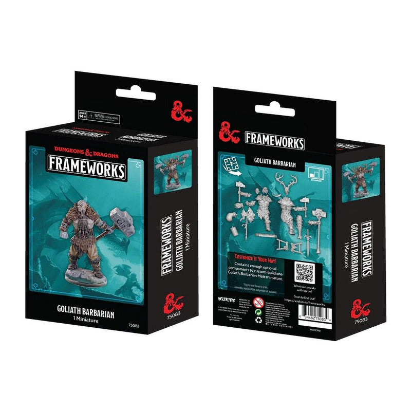 D&D Frameworks - Goliath Barbarian Miniature