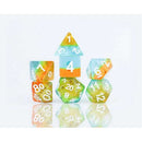 Sirius Dice Celestial - Ocean Dusk 8 Piece Polyhedral Dice Set