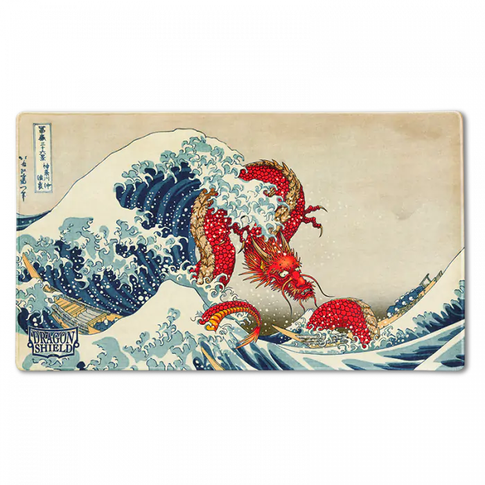 Dragon Shield Playmat & Tube: The Great Wave