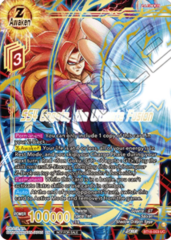 Dragon on sale Ball Z Ultimate Champion Card