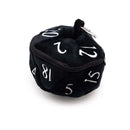 D20 Plush Dice Bag