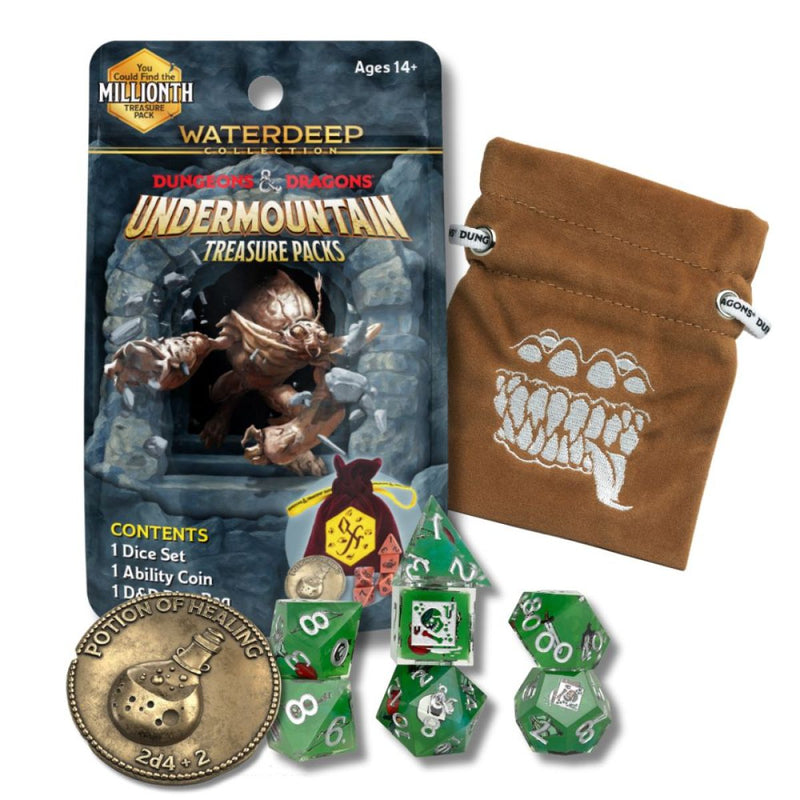 Sirius Dice - D&D Undermountain Treasure Packs
