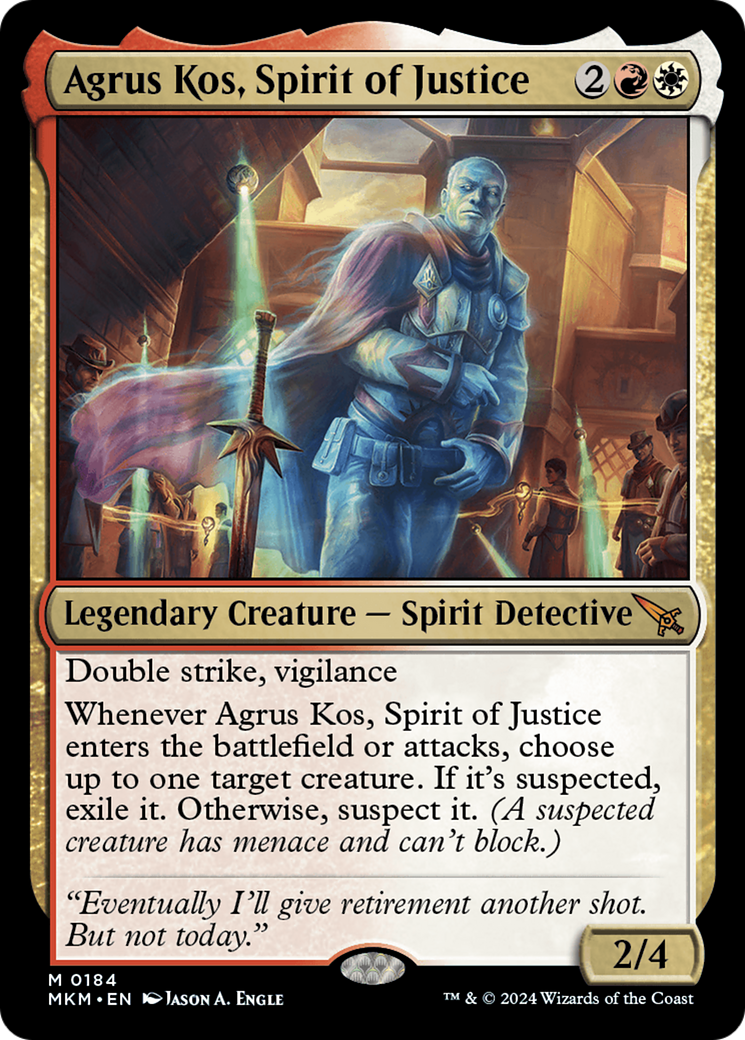 Agrus Kos, Spirit of Justice [Murders at Karlov Manor]