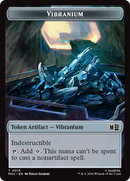 Beast // Vibranium Double-Sided Token [Marvel Super Heroes Commander Tokens]