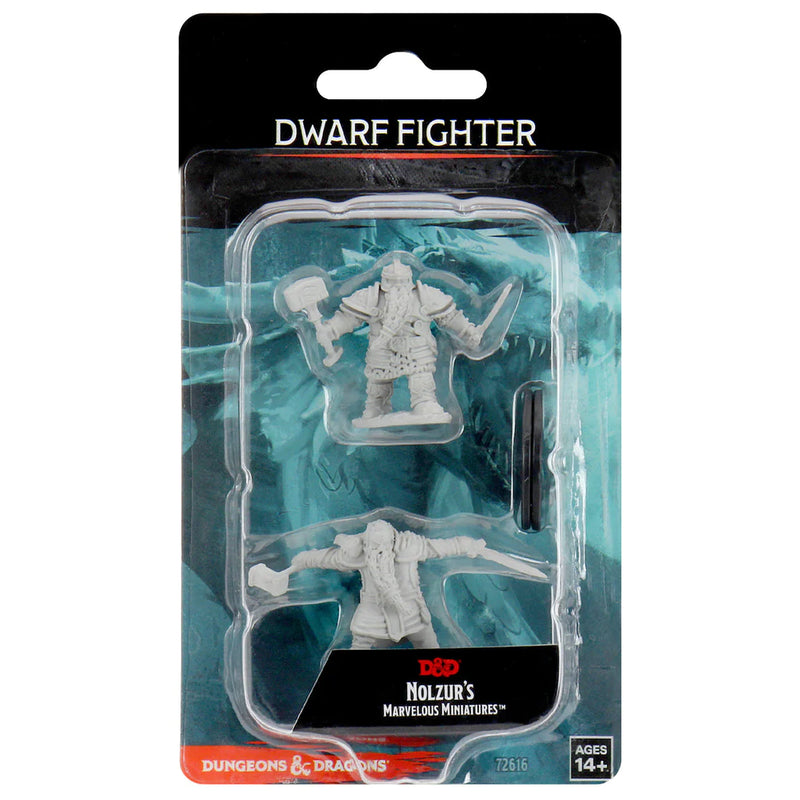 D&D Nolzur's Marvelous Miniatures Dwarf Fighter