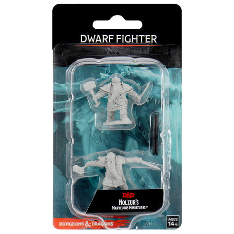 D&D Nolzur's Marvelous Miniatures Dwarf Fighter