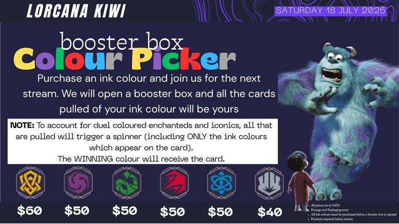 Lorcana Kiwi - Colour Picker