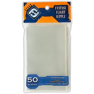 FFS Clear Sleeves: Tarot Board Game Size