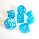 Chessex Luminary Sky/silver Polyhedral 7-Die Set (CHX 27566)