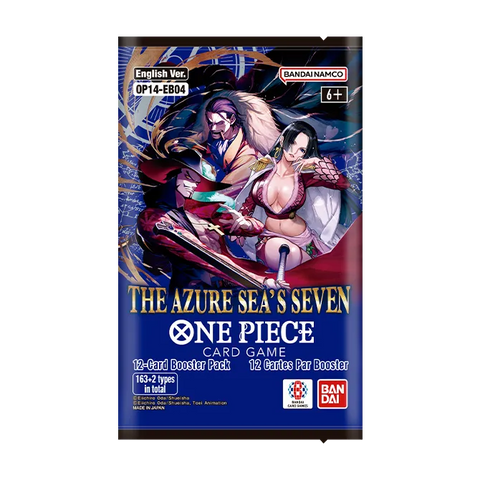 The Azure Sea's Seven - Booster Pack [OP-14] *PreOrder for 16 January* (Max. 12 per person)