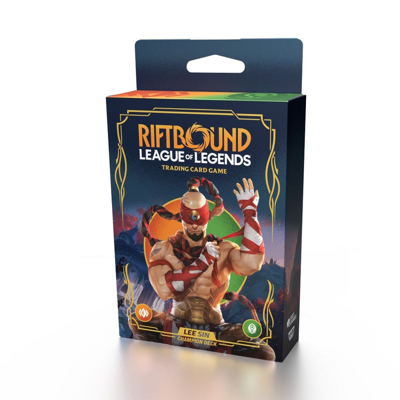 Riftbound: League of Legends TCG: Origins - 'Lee Sin' Champion Deck *PreOrder for Oct 2025*