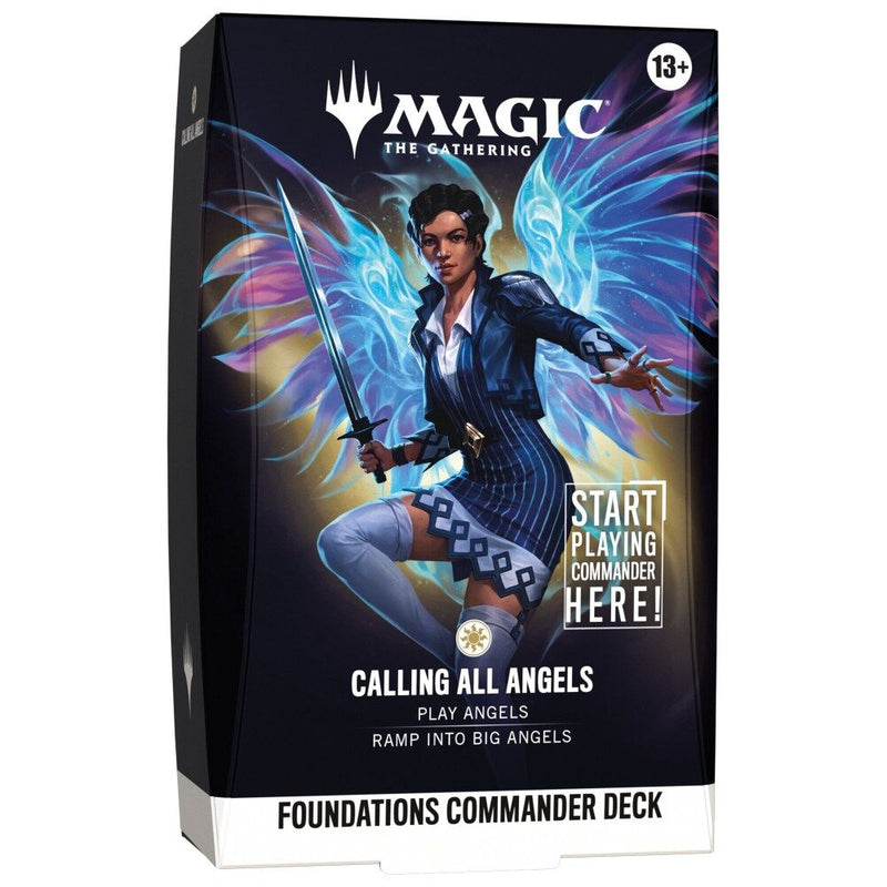Magic Foundations Starter Commander Deck - Calling All Angels *PREORDER for 02 OCTOBER*