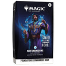 Magic Foundations Starter Commander Deck - Keen Engineering *PREORDER for 02 OCTOBER*