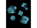 Oakie Doakie Glow in the Dark Arctic Polyhedral 7-Die Set