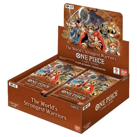 The World's Strongest Warriors - Booster Box (Limit 1 per customer)